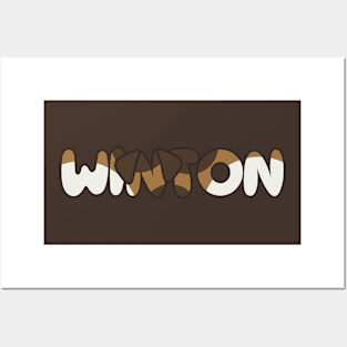 Winton is English bulldogs Posters and Art